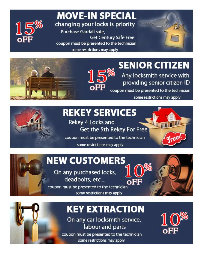 Locksmith Master Shop Portland, OR 503-716-1488 - coupon21-set-five